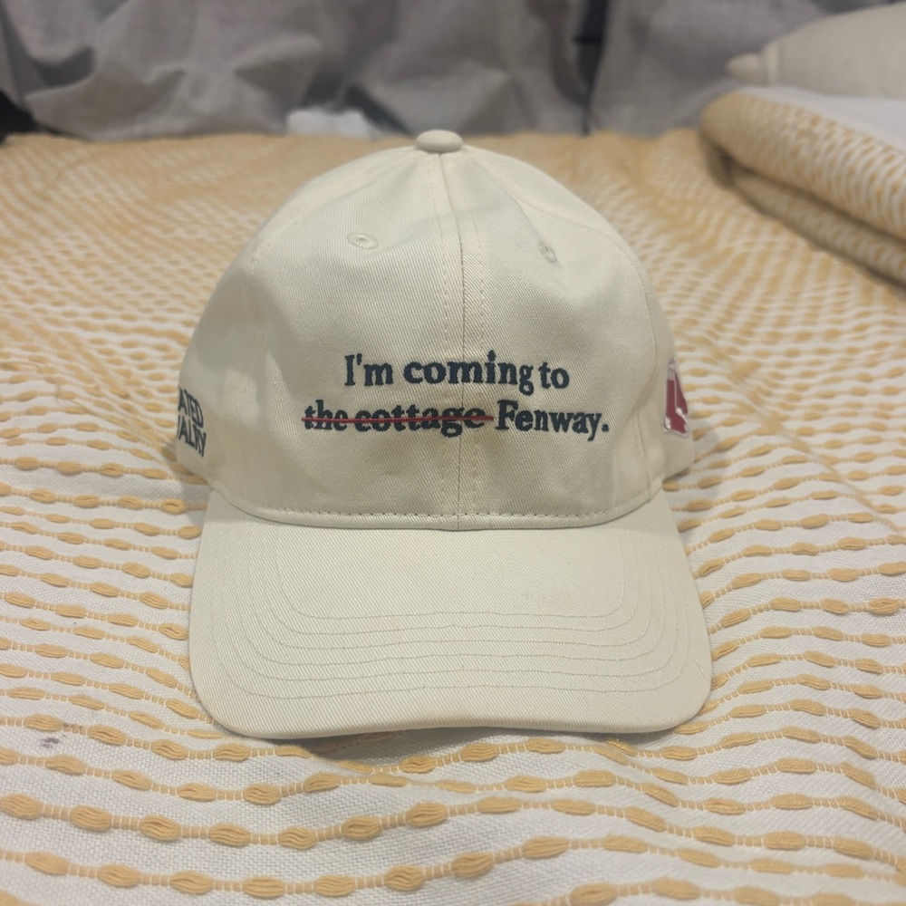 heated rivalry x fenway baseball hat//Like new